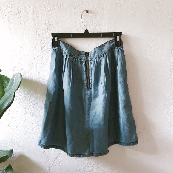 Chambray Skirt - Picture 4 of 4